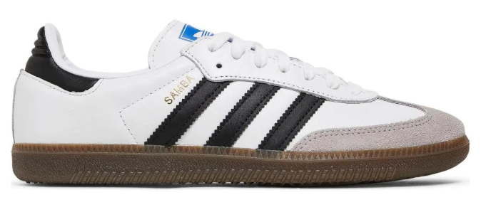 Women's adidas Samba 'White/Black' | Monochrome Almanac
