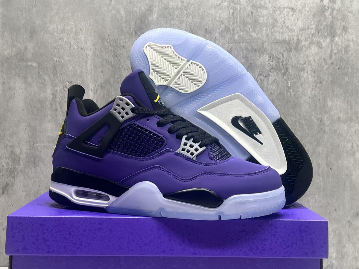 Air Jordan 4 Retro Lakers Purple-Gold | Forum Radiance