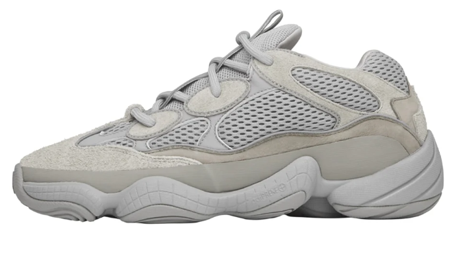 adidas Yeezy 500 Lace-Up Sneakers | Sidewalk Composition