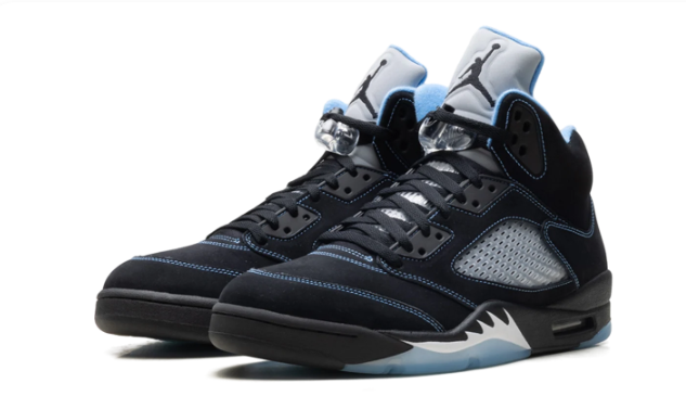 Air Jordan 5 Black University Blue (2026) | Nightfall Contrast