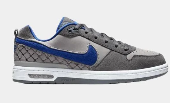 Nike SB Paul Rodriguez P-Rod Zoom Air Low 'Flint Grey / Deep Royal Blue' | Cobalt Intermission