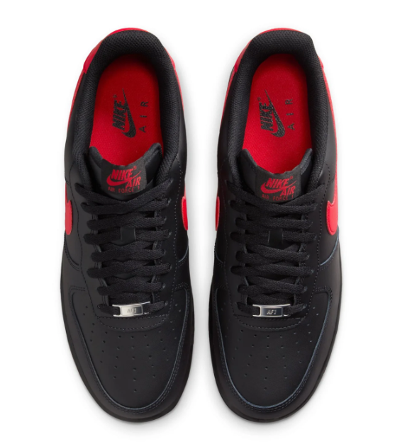 Nike Air Force 1 Low '07 Bred Men's Sneakers | Asphalt Anthem
