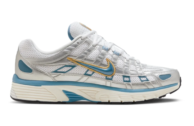 Nike P-6000 'Metallic Silver / Aegean Storm' | Silver Current