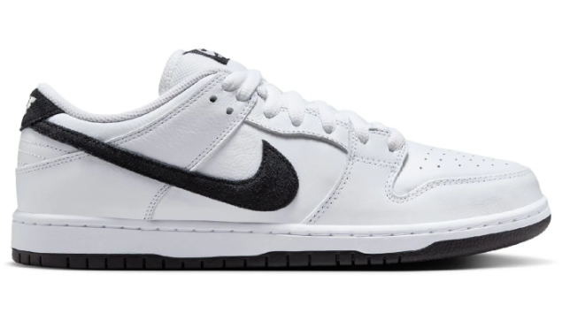 Nike SB Dunk Low Pro 'White / Black / White' | Inkline Balance