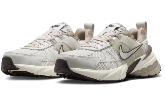 Women's Nike V2K Run 'Khaki Earth Light Bone' | Earthlight Atelier