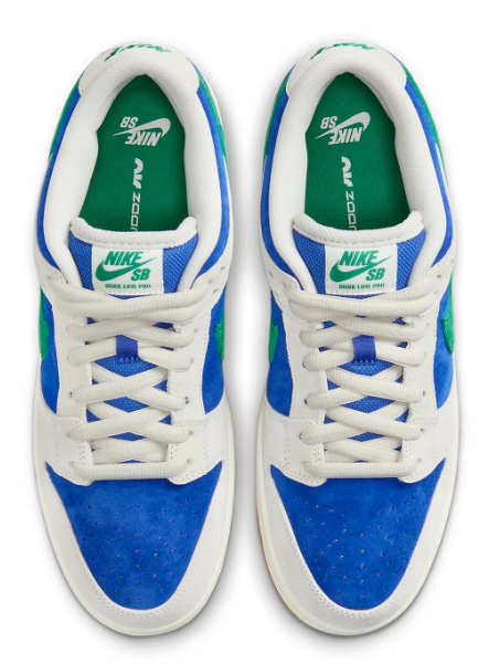 Nike SB Dunk Low 'Hyper Royal Malachite' | Chromatic Crosswalk | HF3704-001