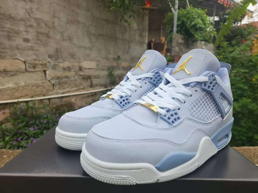 Air Jordan 4 Retro Grey-Blue | Cloudline Cadence