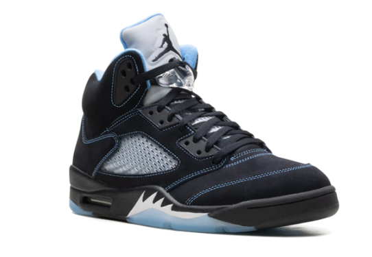 Air Jordan 5 Black University Blue (2026) | Nightfall Contrast