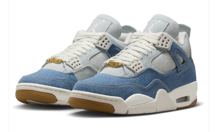 Women's Air Jordan 4 TEX 'Denim' IB6716-100 | Indigo Manuscript