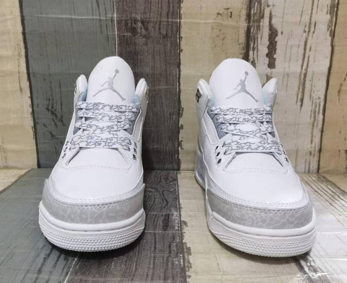 Air Jordan 3 Retro Pure White | Ivory Interval