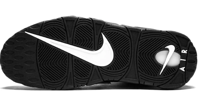 Nike Air More Uptempo Black White | High Contrast Cadence