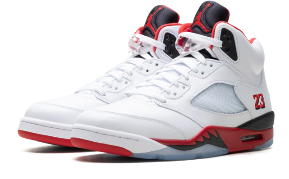 Air Jordan 5 Fire Red Black Tongue (2025) | Ember Statement