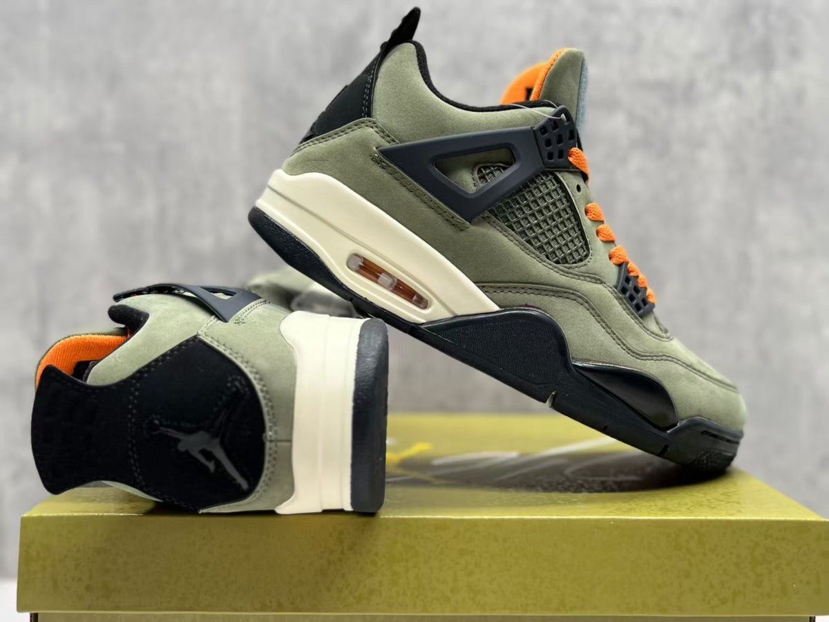 Air Jordan 4 Retro Olive Green | Grove Interlude