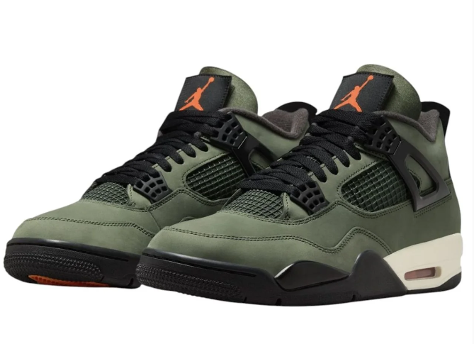 Air Jordan 4 x Undefeated Deep Green (2025) | Fieldwork Edit