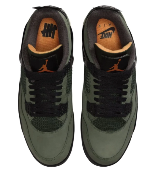 Air Jordan 4 x Undefeated Deep Green (2025) | Fieldwork Edit