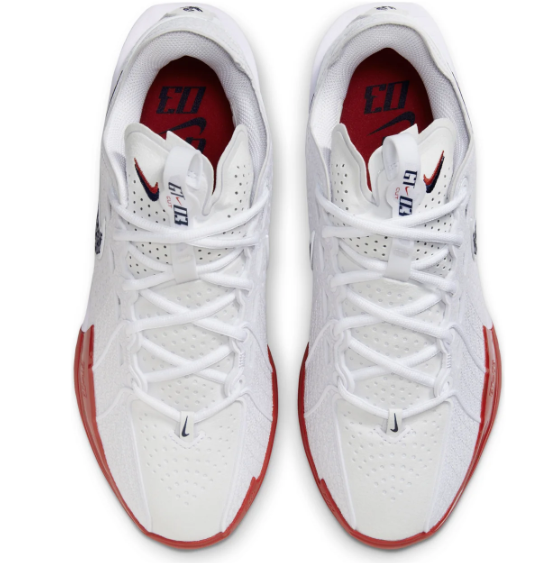 Nike Air Zoom GT Cut 3 EP White Black Red | Redline Exchange
