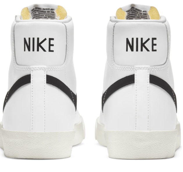 Nike Blazer Mid '77 Vintage White/Black | Studio Contrast
