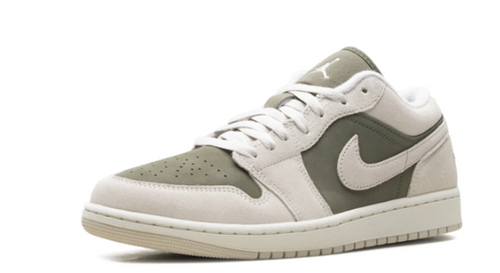 Air Jordan 1 Low SE "Olive Drift" – Medium Olive / Sail
