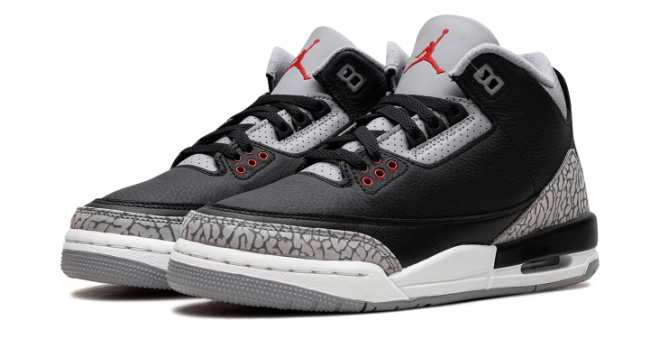 Air Jordan 3 GS Black Cement | Cement Legacy