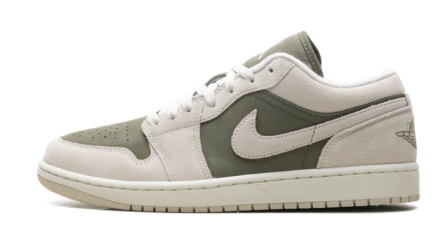Air Jordan 1 Low SE "Olive Drift" – Medium Olive / Sail
