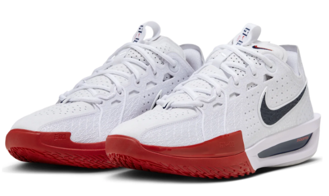 Nike Air Zoom GT Cut 3 EP White Black Red | Redline Exchange