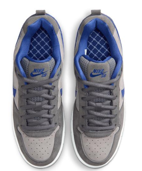 Nike SB Paul Rodriguez P-Rod Zoom Air Low 'Flint Grey / Deep Royal Blue' | Cobalt Intermission
