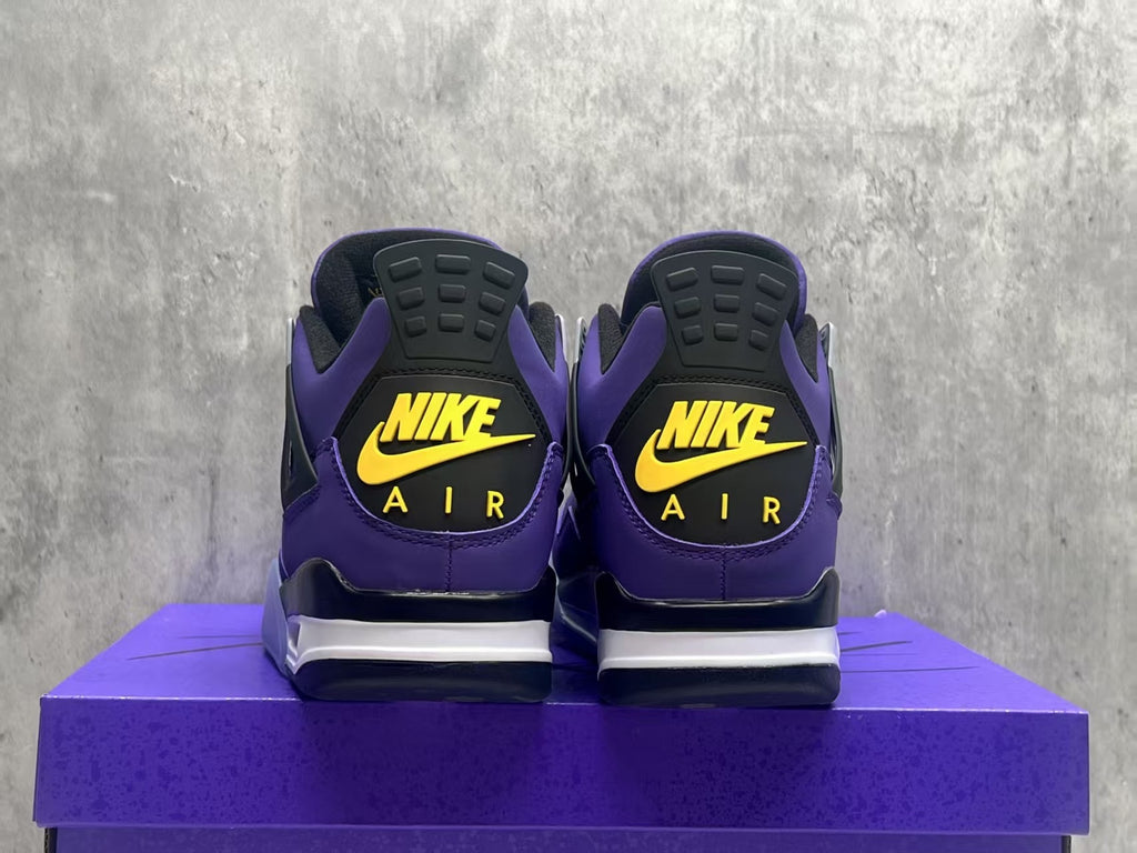 Air Jordan 4 Retro Lakers Purple-Gold | Forum Radiance