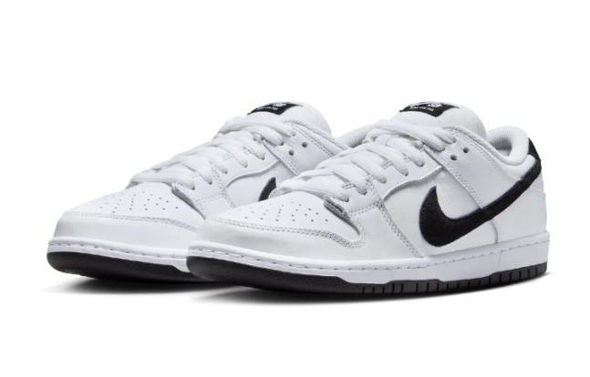 Nike SB Dunk Low Pro 'White / Black / White' | Inkline Balance