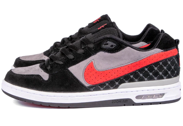 Nike SB Paul Rodriguez Zoom Air Low 'Black / Varsity Red / Flint Grey' | Redline Session | Sale