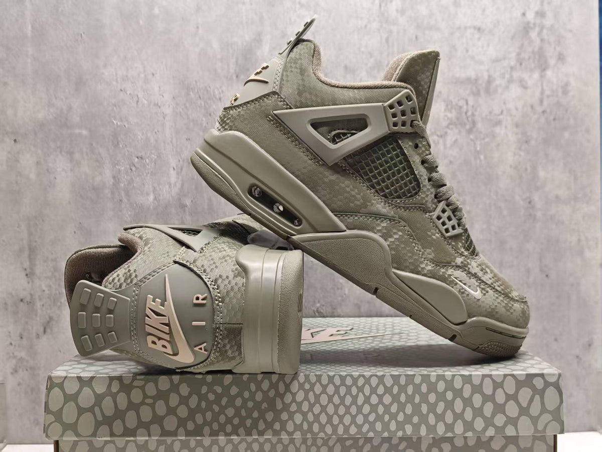 Air Jordan 4 Retro Military Mamba Custom | Olive Afterhours