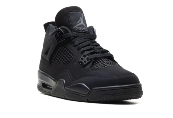 Air Jordan 4 Retro GS Black Cat (2025) | Midnight Instinct