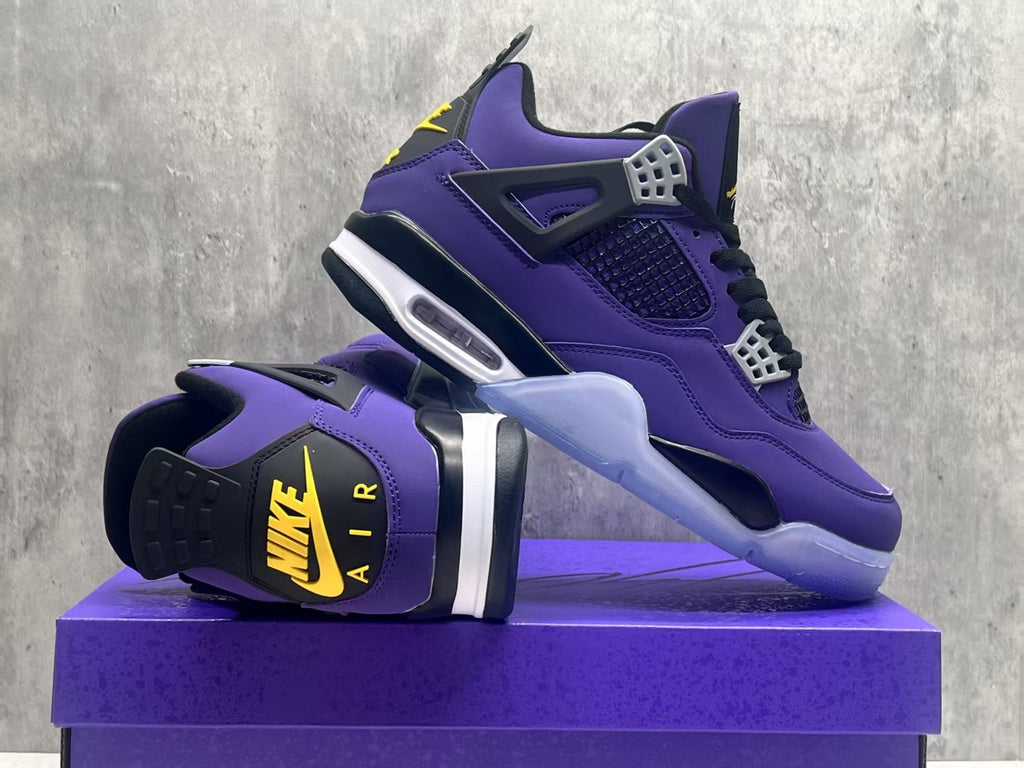 Air Jordan 4 Retro Lakers Purple-Gold | Forum Radiance
