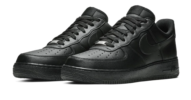 Nike Air Force 1 '07 Triple Black Men's Sneakers | Noir Frequency