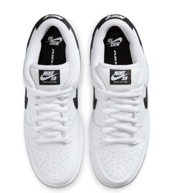 Nike SB Dunk Low Pro 'White / Black / White' | Inkline Balance