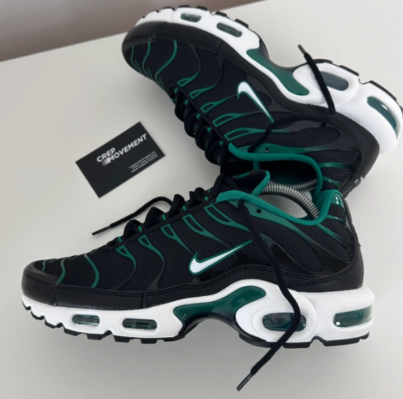 Nike Air Max Plus TN Black/Green Malachite | Emerald Undercurrent