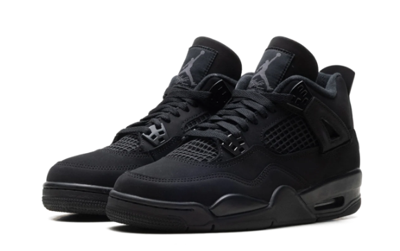 Air Jordan 4 Retro GS Black Cat (2025) | Midnight Instinct