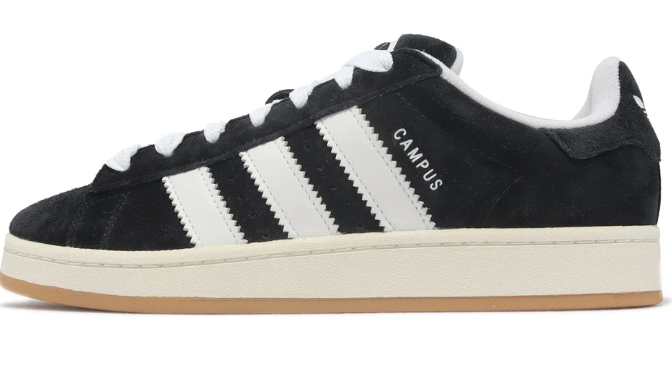 adidas Campus 00s 'Black White Gum' | Afterhours Contrast